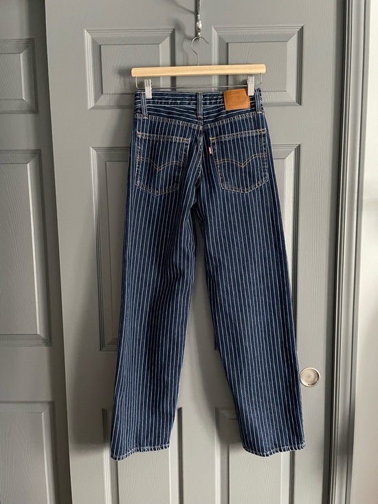 Levi's pinstripe Baggy Dad jeans - Picture 2 of 6